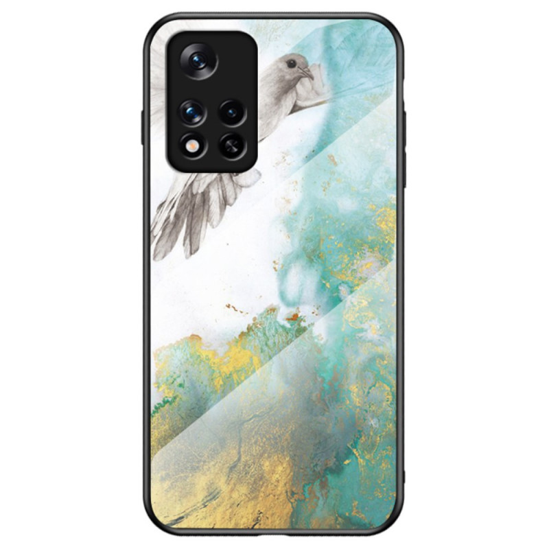 Coque Poco M4 Pro 5G Verre Trempé Marble Colors