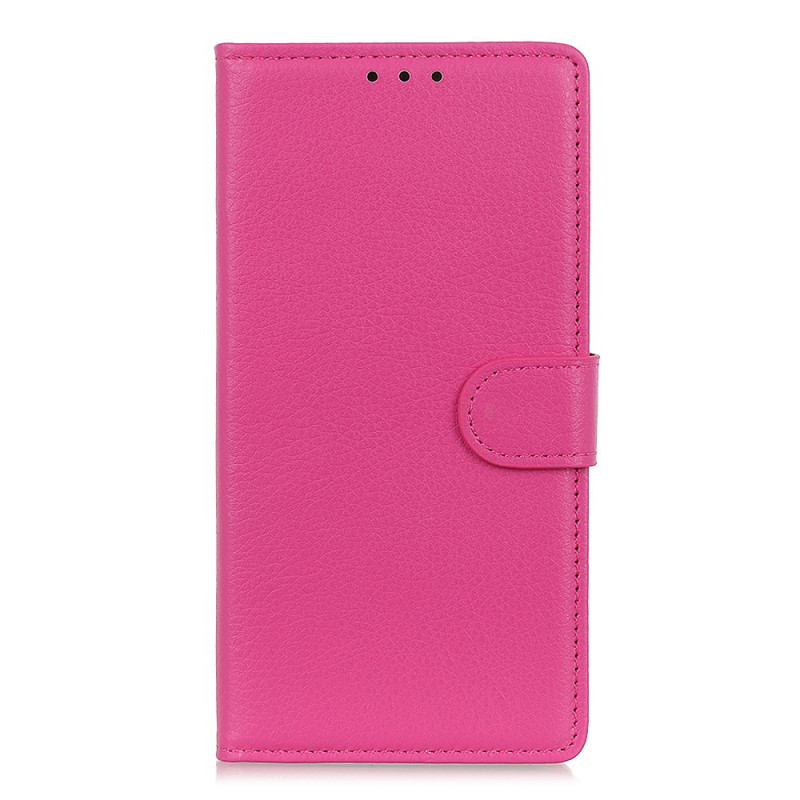 Housse Poco M4 Pro 5G Effet Cuir Litchi Premium