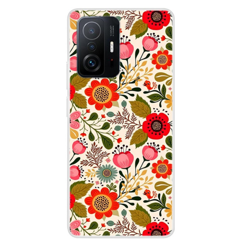 Coque Xiaomi 11T / 11T Pro Tapisserie Fleurie