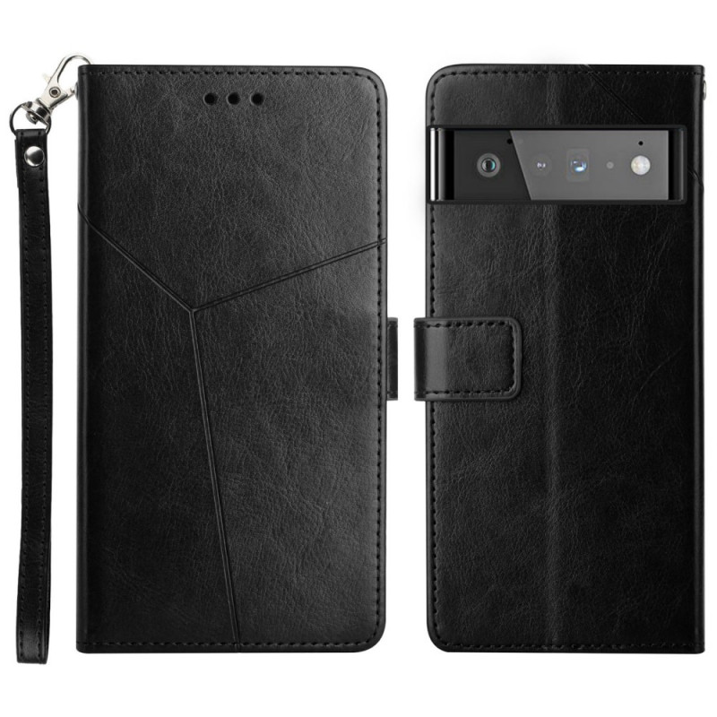 Housse Google Pixel 6 Style Cuir Géo Y Design