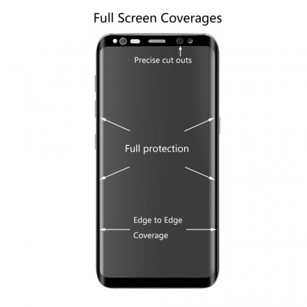 Protection en verre trempé pour Samsung Galaxy S8 Plus