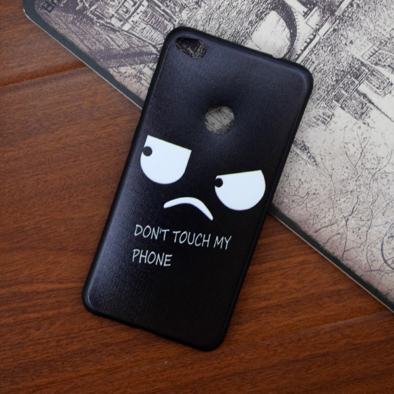coque huawei y6 2018 don't touch my phone