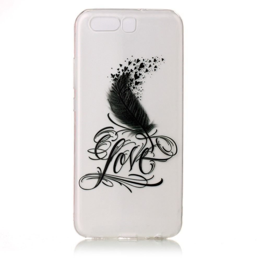 coque huawei p10 plumes