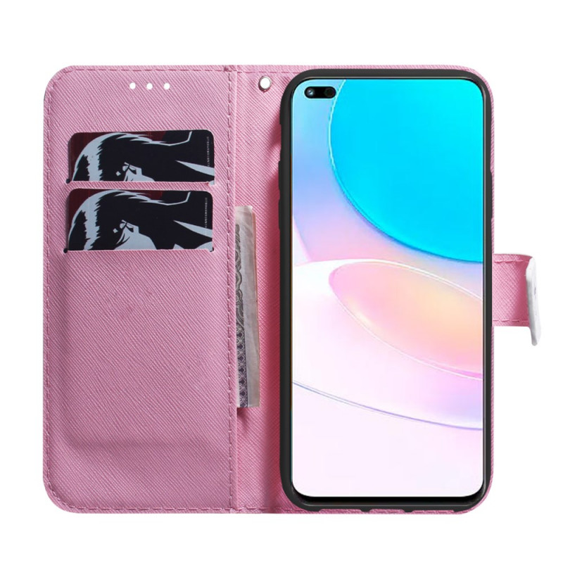 Housse Honor 50 Lite / Huawei Nova 8i Fleur Vieux Rose - Ma Coque