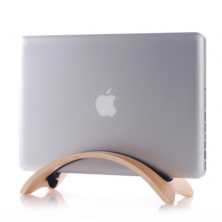 Support BookArc en Bois Naturel pour MacBook Support BookArc en Bois Naturel pour MacBook