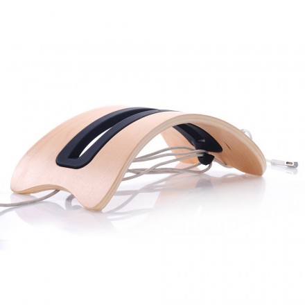 Support BookArc en Bois Naturel pour MacBook Support BookArc en Bois Naturel pour MacBook