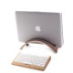 Support BookArc en Bois Naturel pour MacBook Support BookArc en Bois Naturel pour MacBook