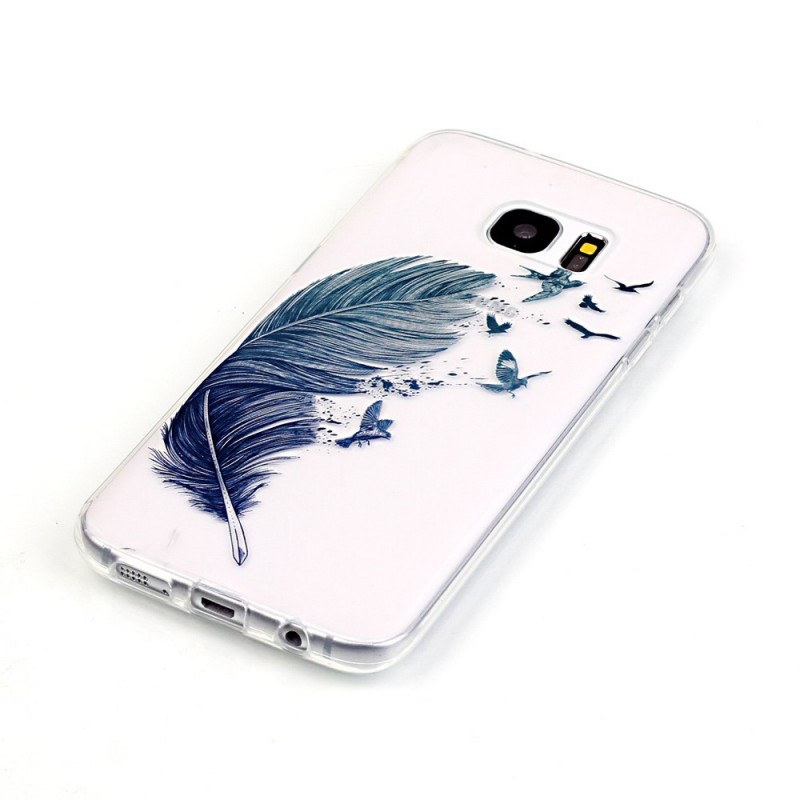 coque en plume galaxy s6 edge coque en plume galaxy s6 edge