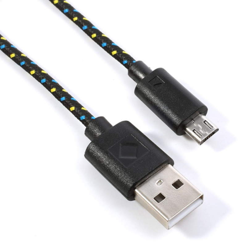 Câble de Donnée USB-MICRO Coloré (2 mètre)