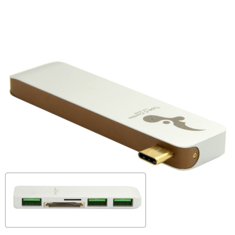 Adaptateur Multiport USB C vers USB 3 0 SD Micro SD Adaptateur Multiport USB C vers USB 3 0 SD Micro SD