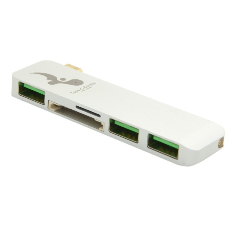 Adaptateur Multiport USB C vers USB 3 0 SD Micro SD Adaptateur Multiport USB C vers USB 3 0 SD Micro SD