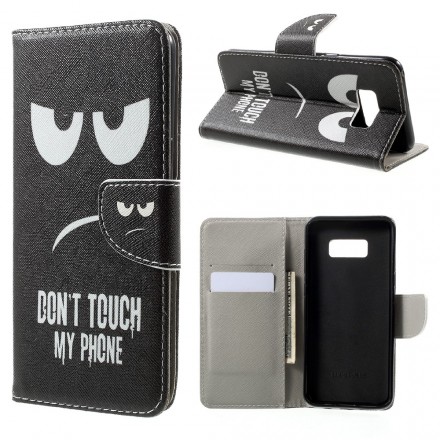Housse Samsung Galaxy S8 Plus Don't Touch My Phone Housse Samsung Galaxy S8 Plus Don't Touch My Phone
