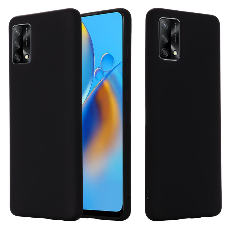 Coque Oppo A74 4G Silicone Liquide Avec Lanière