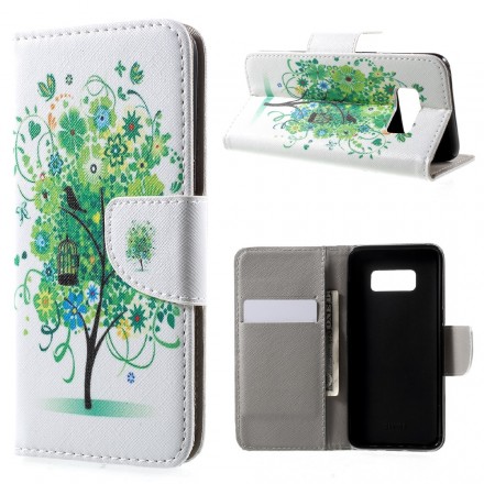 Housse Samsung Galaxy S8 Arbre Fleuri