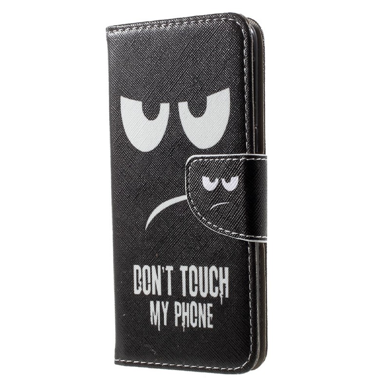 coque à rabat samsung s8 don't touch my phone coque à rabat samsung s8 don't touch my phone