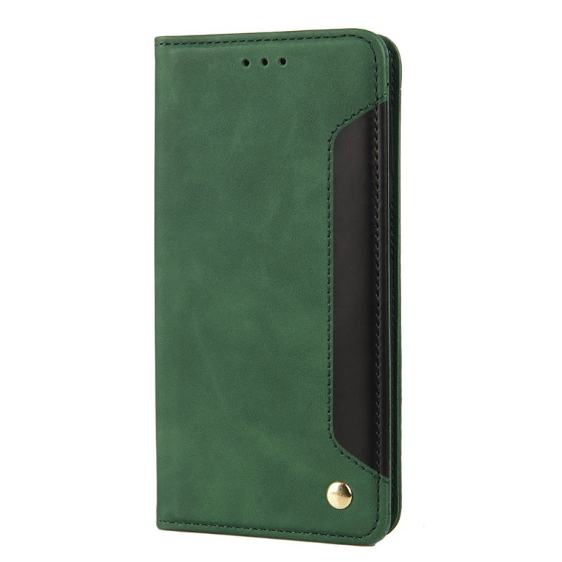 Flip Cover Poco M4 Pro 5G Effet Cuir Business Bicolore