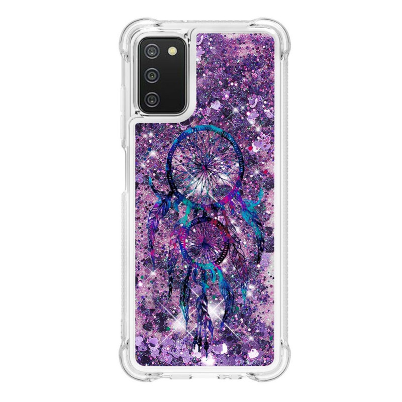 Coque Samsung Galaxy A03s Attrape Rêves Paillettes