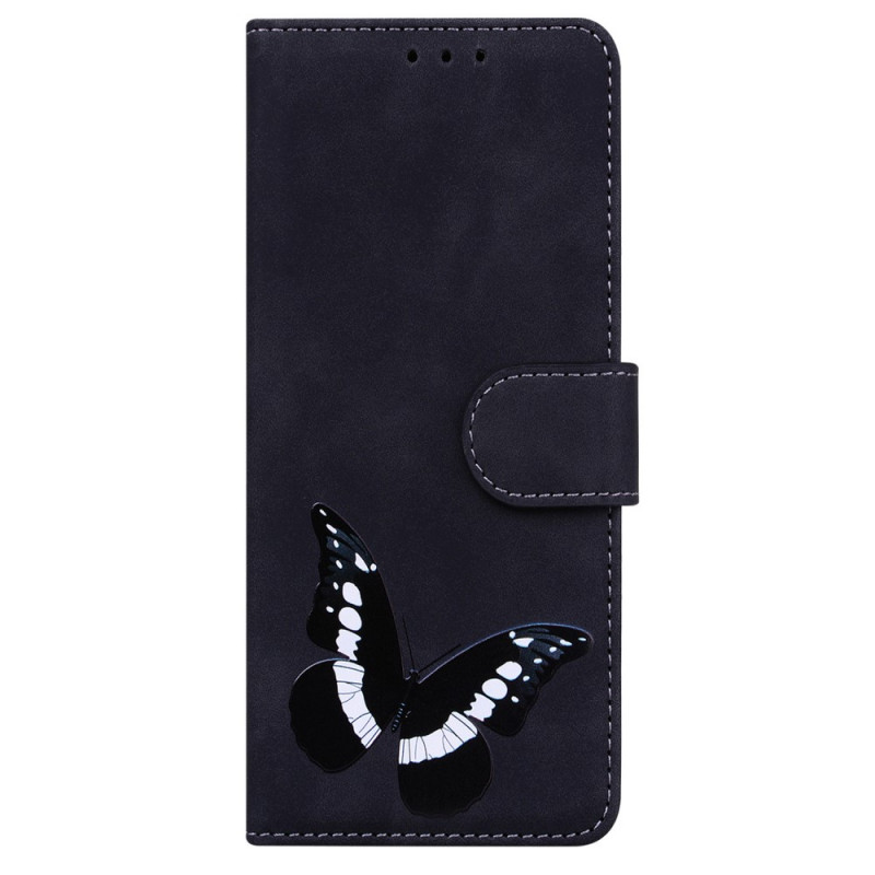 Housse Samsung Galaxy A03s Skin-Touch Papillon