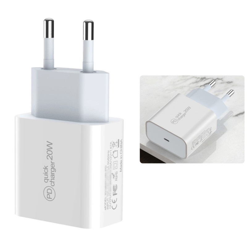 Adaptateur Chargeur Mural USB Prise EU - Ma Coque