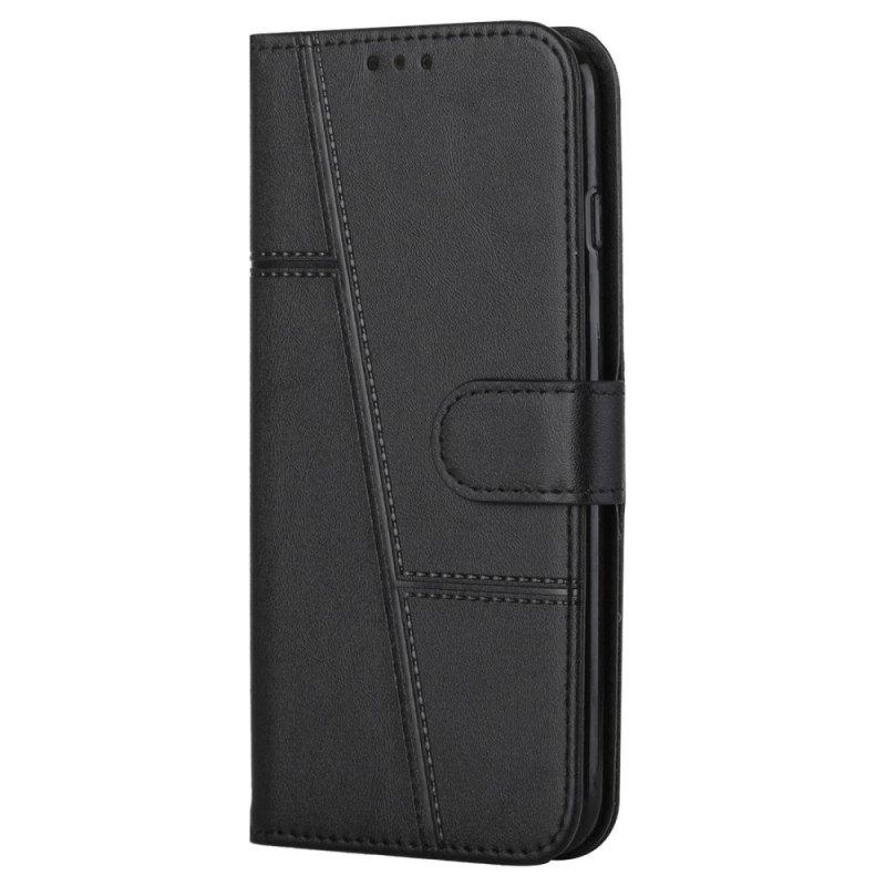 Housse Samsung Galaxy A13 5G / A04s Effet Cuir Géo à Lanière