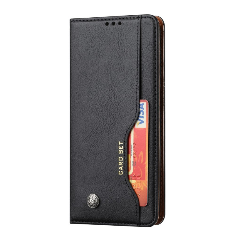 Flip Cover Samsung Galaxy A13 5G / A04s Simili Cuir Porte-Cartes