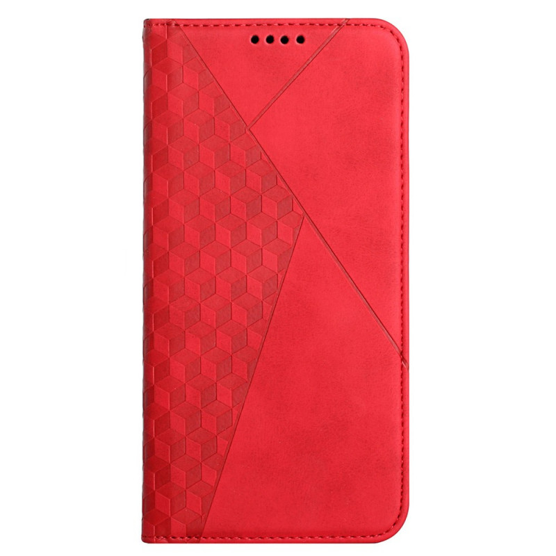 Flip Cover Samsung Galaxy A12 / M12 Effet Cuir Géo