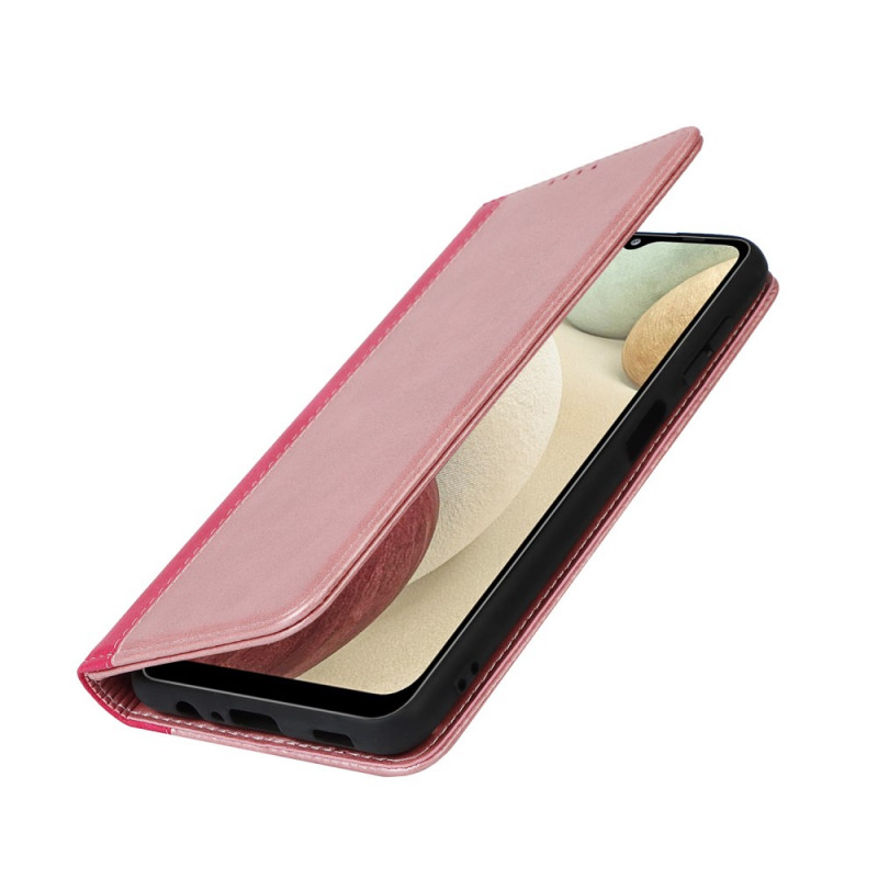 Flip Cover Samsung Galaxy A12 / M12 Bicolore Style Cuir Ma Coque