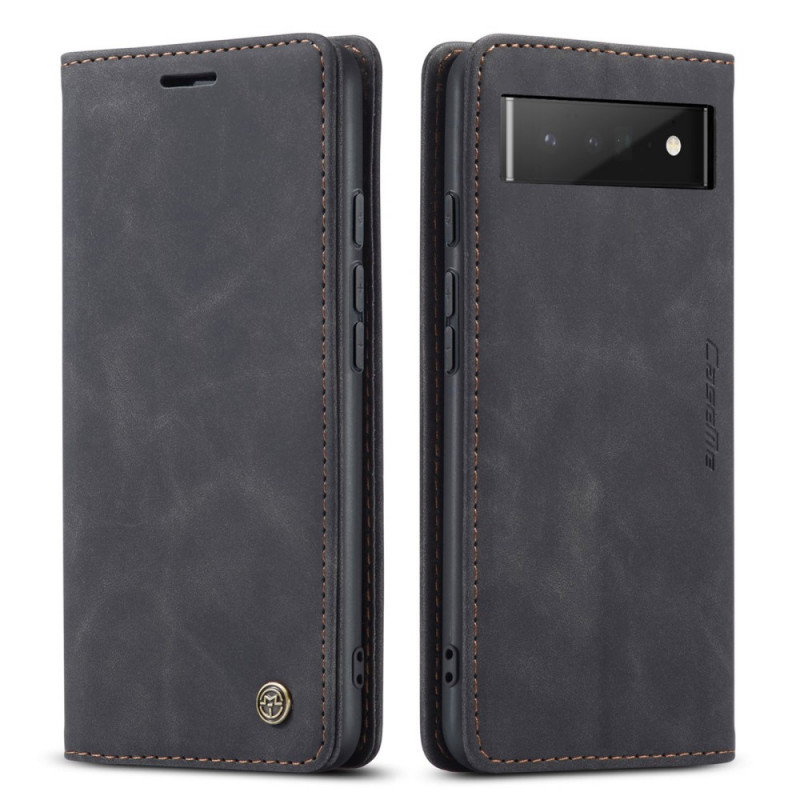 Flip Cover Google Pixel 6 Pro CASEME Simili Cuir