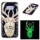 Coque Samsung Galaxy S8 Cerf Magestueux Fluorescente