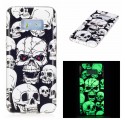 Coque Samsung Galaxy S8 Attention Têtes de Morts Fluorescente 