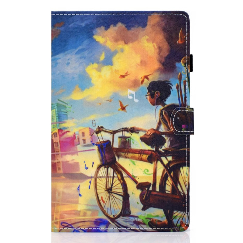 Housse Samsung Galaxy Tab A8 (2021) Vélo Art