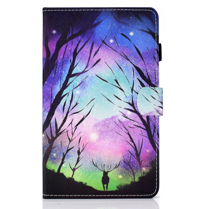 Housse Samsung Galaxy Tab A8 (2021) Forêt de Nuit