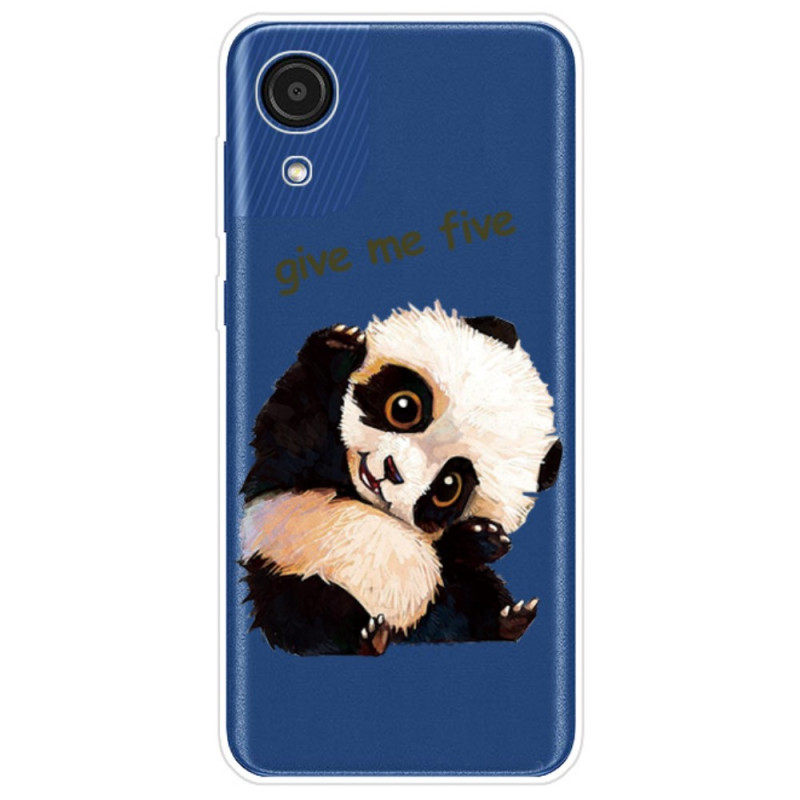 Coque Samsung Galaxy A03 Core Panda Give Me Five