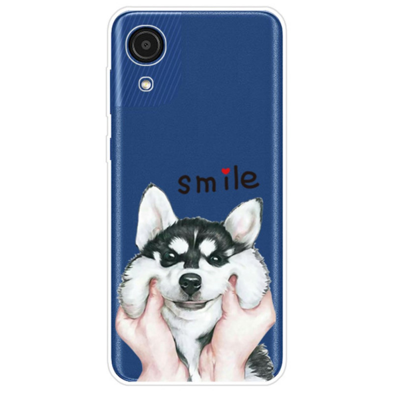Coque Samsung Galaxy A03 Core Smile Dog