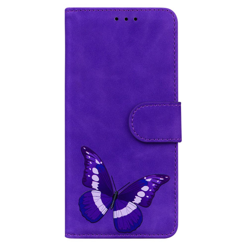 Housse Moto E40 / E30 / E20 Skin-Touch Papillon