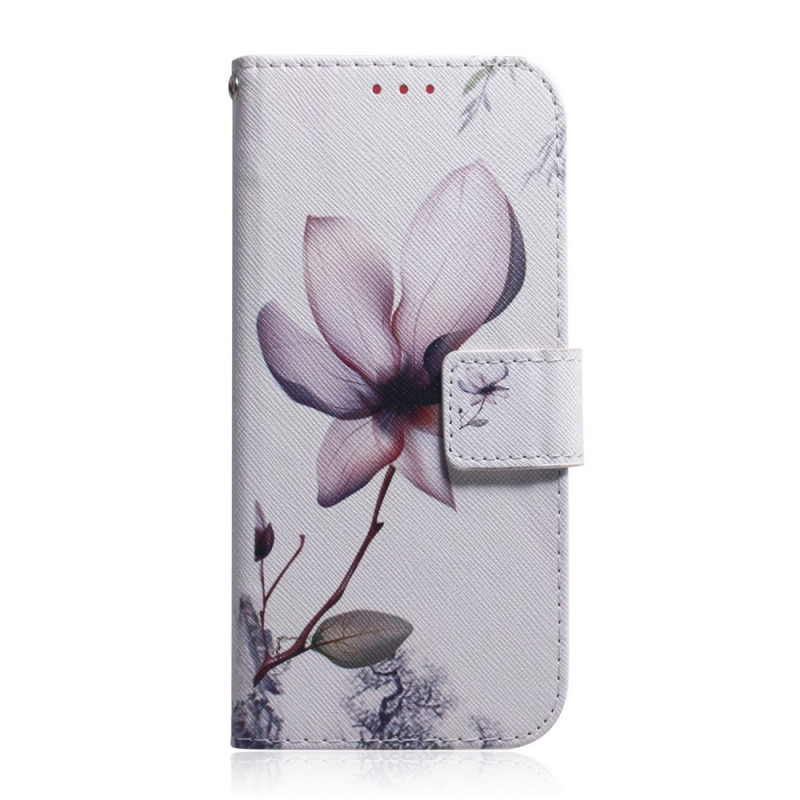 Housse Samsung Galaxy S22 Ultra 5G Fleur Vieux Rose