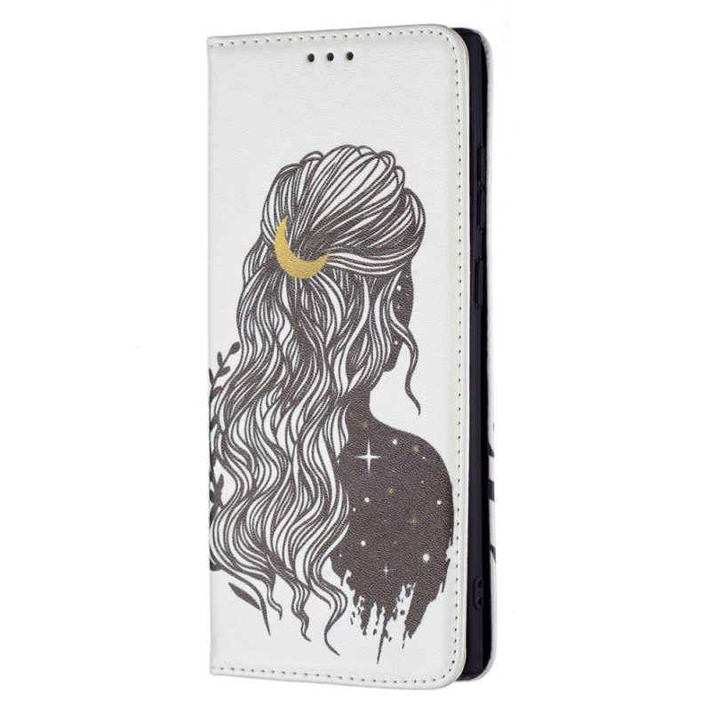 Flip Cover Samsung Galaxy S22 Ultra 5G Jolie Chevelure