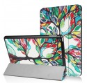 Smart Case iPad 9.7 pouces 2017 Arbre Coloré