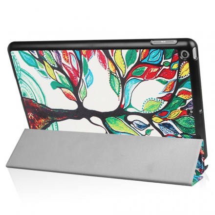 Smart Case iPad 9.7 pouces 2017 Arbre Coloré