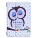 Smart Case iPad 9.7 2017 Hibou Endormi