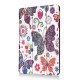 Housse iPad 9.7 2017 Papillons et Fleurs