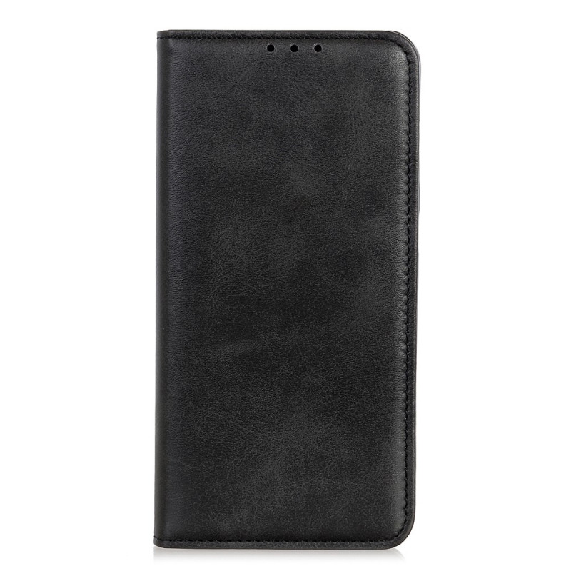 Flip Cover Samsung Galaxy S22 Ultra 5G Cuir Fendu Élégance