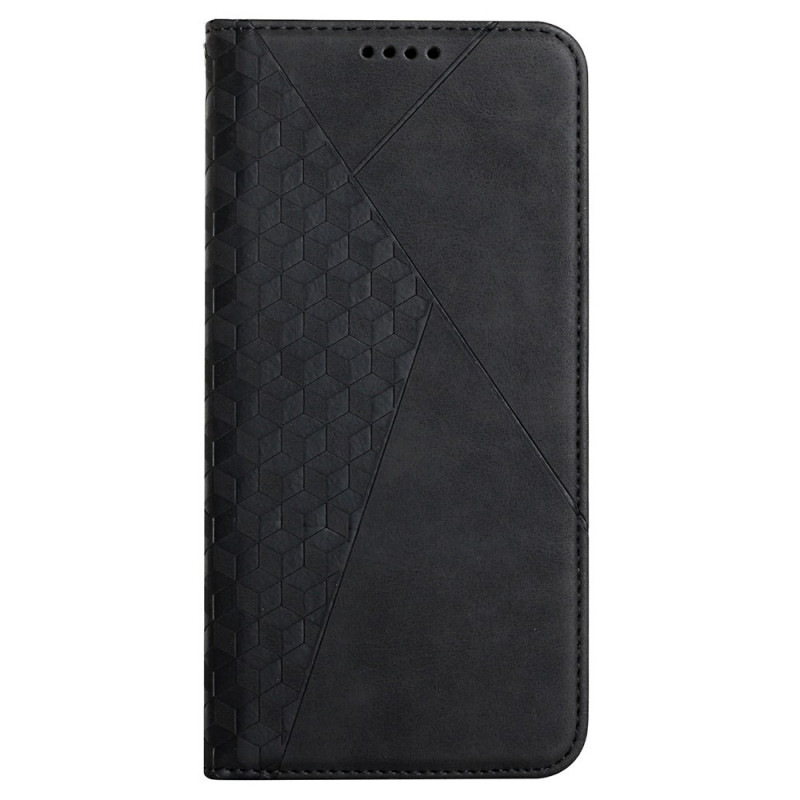 Flip Cover Samsung Galaxy S22 Ultra 5G Effet Cuir Géo