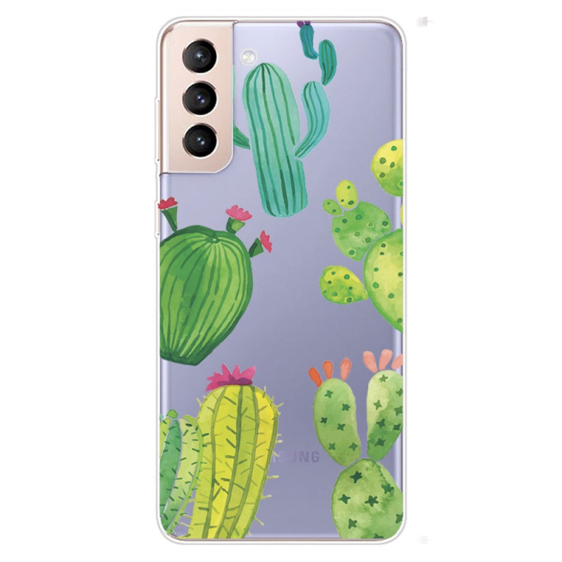 Coque Samsung Galaxy S22 Plus 5G Cactus Aquarelle
