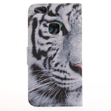 Housse Huawei P10 Lite Tigre Blanc