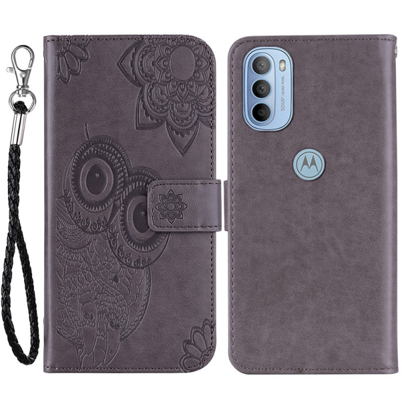 Housse Moto G41 / G31 Hibou Mandala