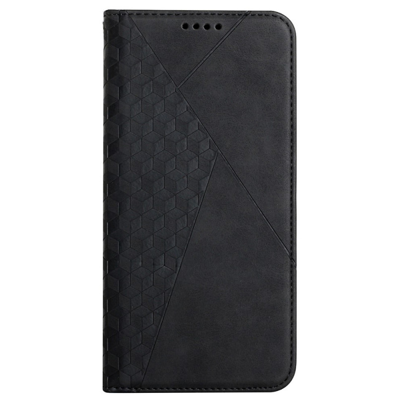 Flip Cover Samsung Galaxy S22 Plus 5G Style Cuir Texture Diamant