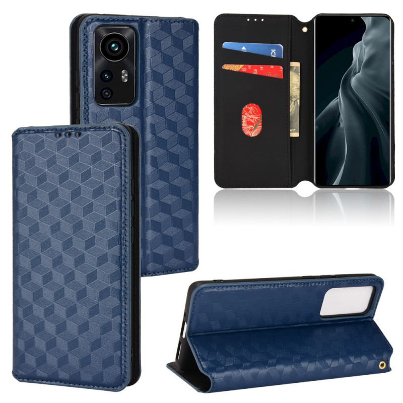 Flip Cover Xiaomi 12 Pro Effet Cuir Diamant Ma Coque