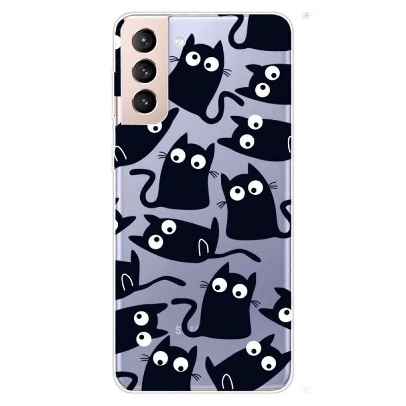 Coque Samsung Galaxy S22 5G Souris Noires