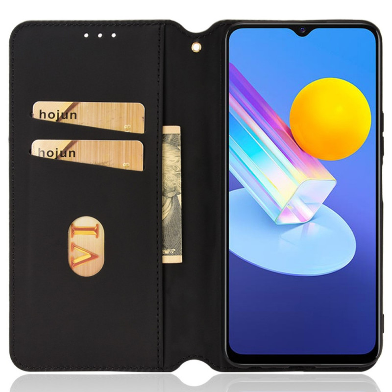 Flip Cover Vivo V72 5G Effet Cuir Diamant Ma Coque